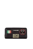 Patch wallet Love Moschino crna
